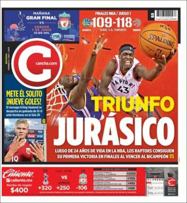 Portada de Cancha (M&eacute;xico)