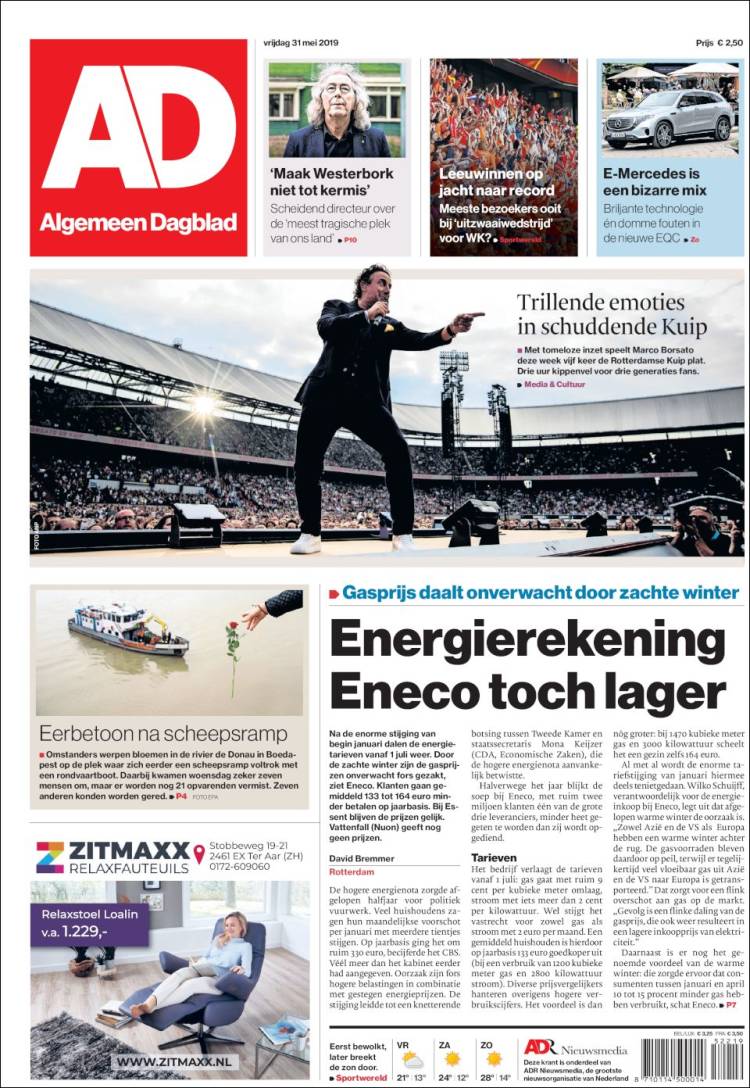 Portada de AD (Pa&iacute;ses Bajos)