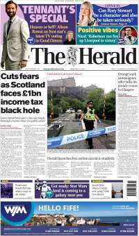 Portada de The Herald (United Kingdom)