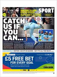 Portada de Metro Sport (United Kingdom)