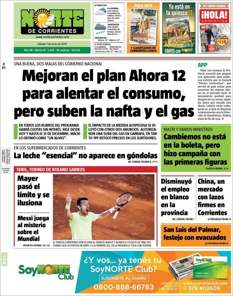 Portada de Norte Corrientes (Argentina)