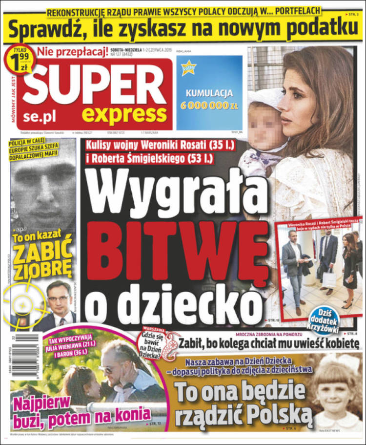 Portada de Super Express (Polonia)