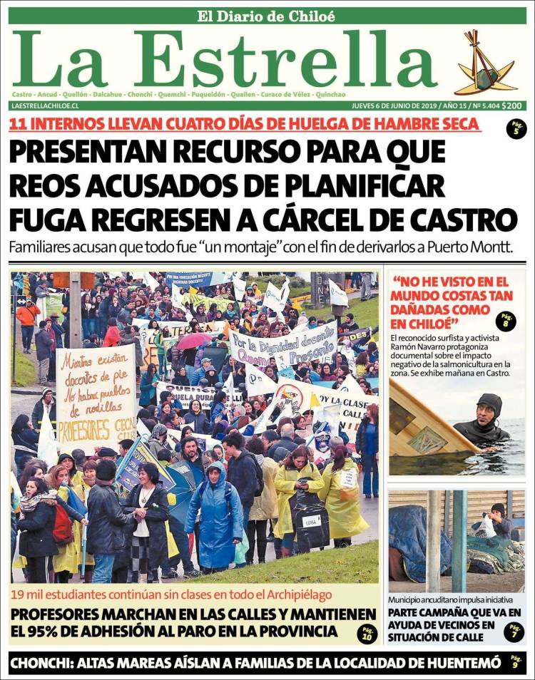 Portada de Estrella de Chiloé (Chile)