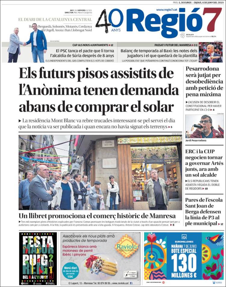 Portada de Regio7 (España)