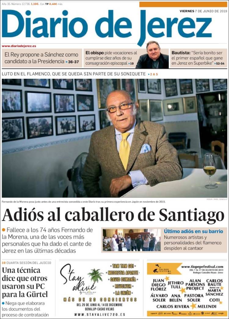 Portada de Diario de Jerez (España)