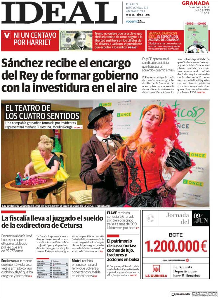 Portada de Ideal (España)