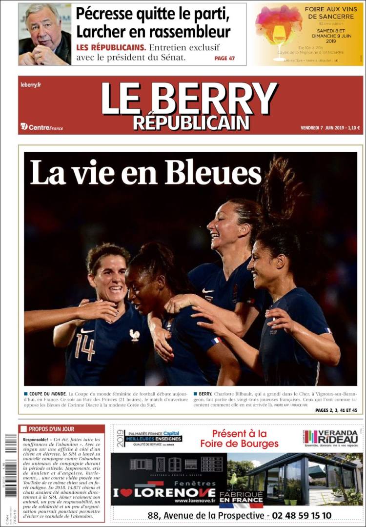 Portada de Berry Republicain (France)