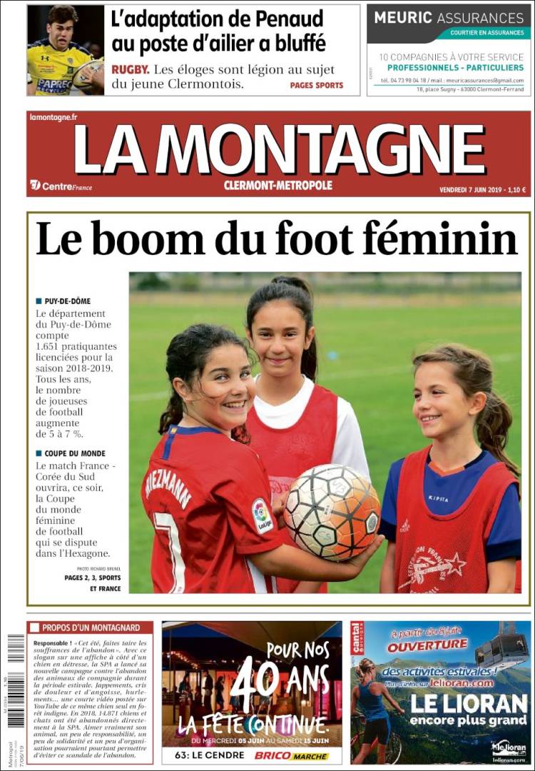 Portada de La Montagne (France)