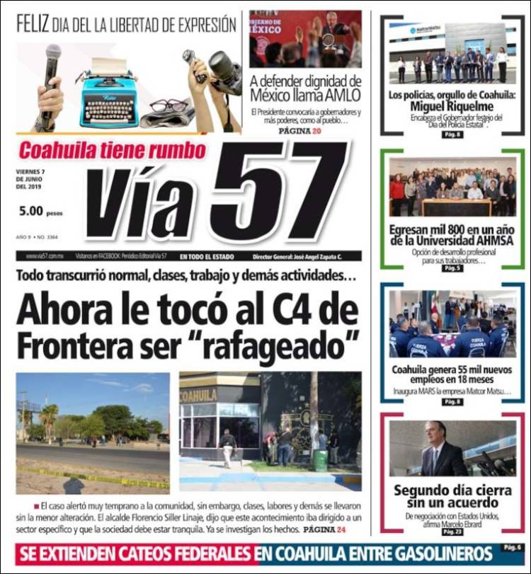 Portada de Via57 (Mexique)