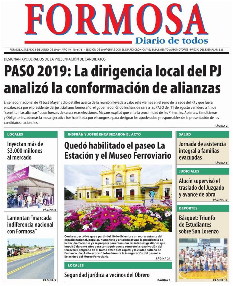 Portada de Formosa (Argentina)