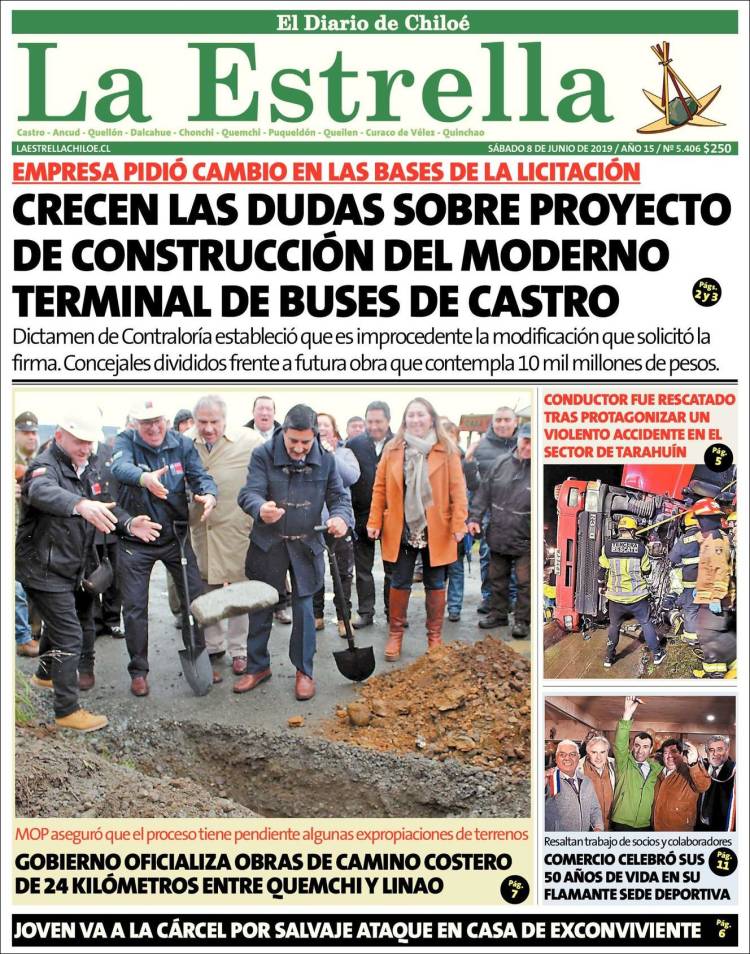 Portada de Estrella de Chiloé (Chile)