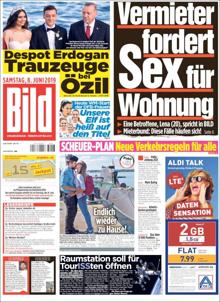 Portada de Bild (Alemania)
