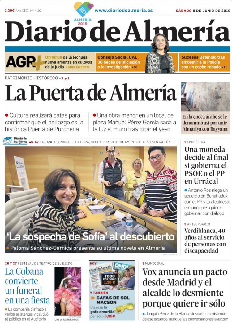 Portada de Diario de Almería (Espa&ntilde;a)