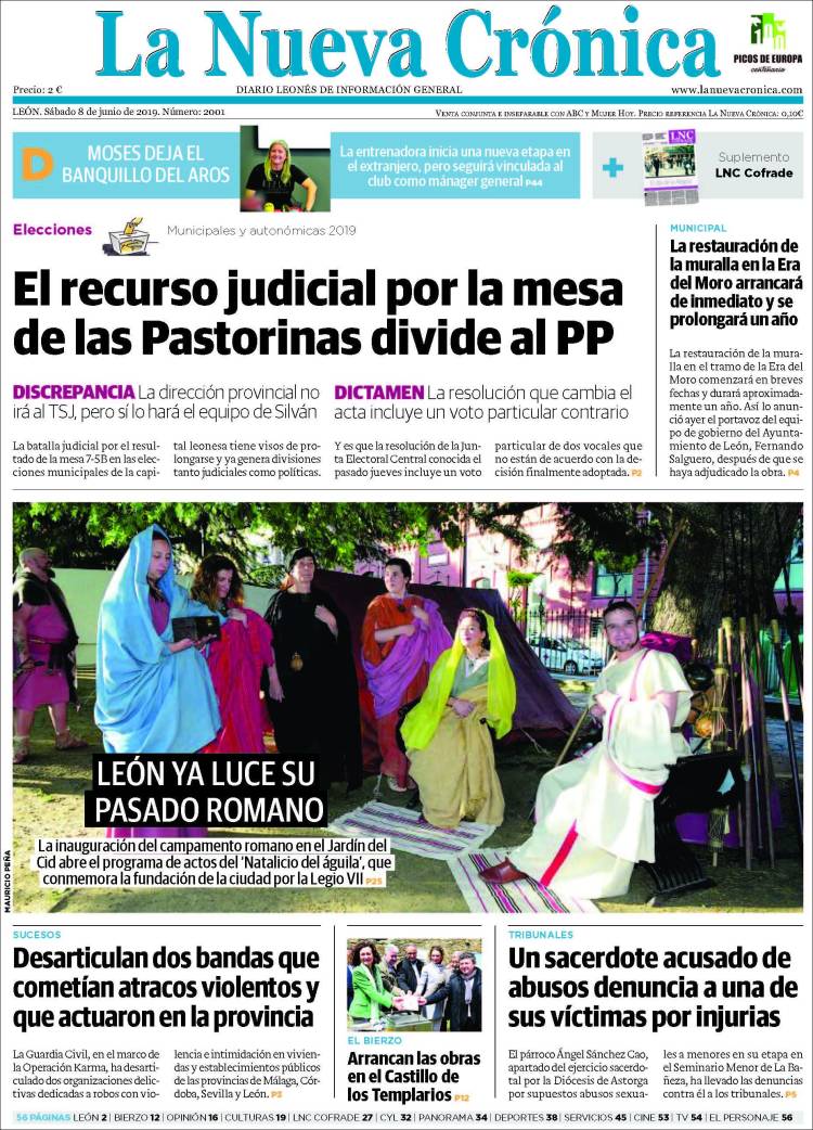 Portada de La Nueva Crónica (Espa&ntilde;a)