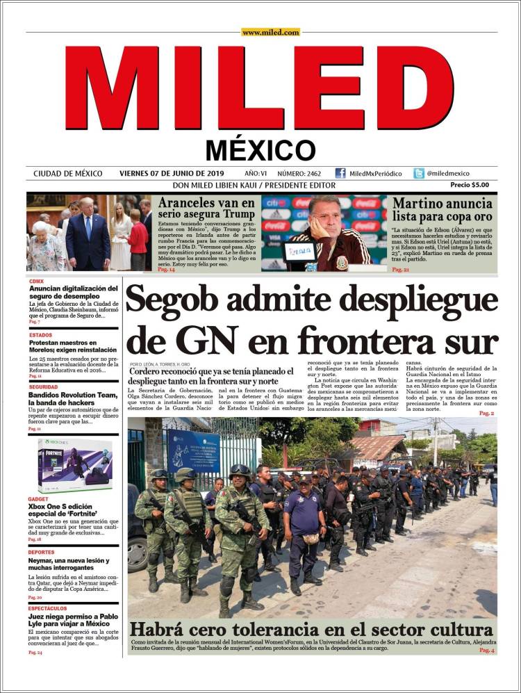 Portada de Miled (México)