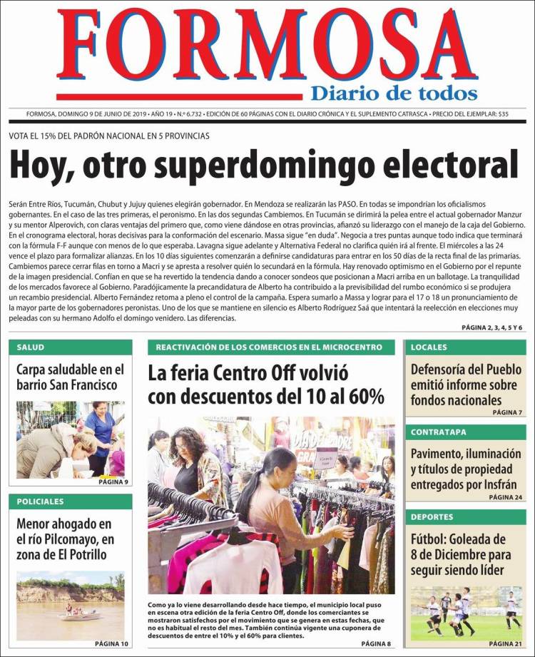 Portada de Formosa (Argentina)