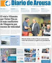 Portada de Diario de Arousa (Espa&ntilde;a)