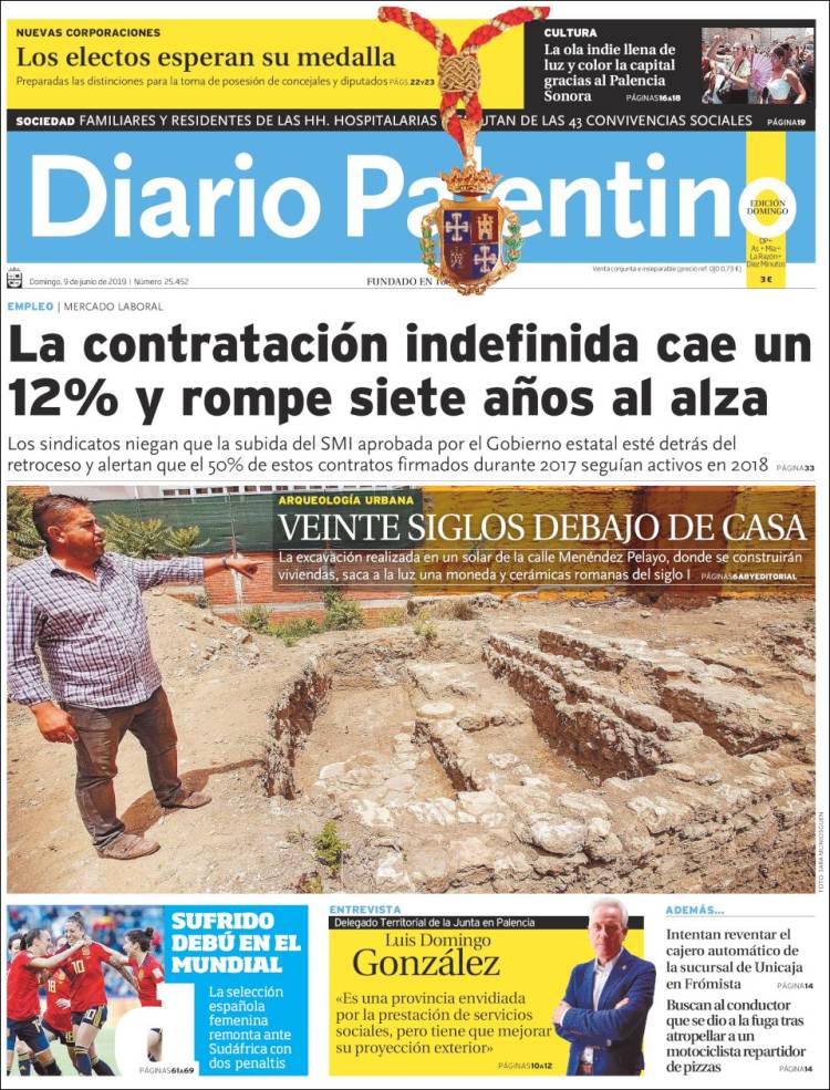Portada de Diario Palentino (Espa&ntilde;a)