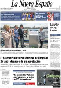 Portada de La Nueva España - Avilés (Espa&ntilde;a)