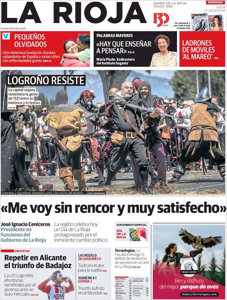 Portada de La Rioja (Espa&ntilde;a)