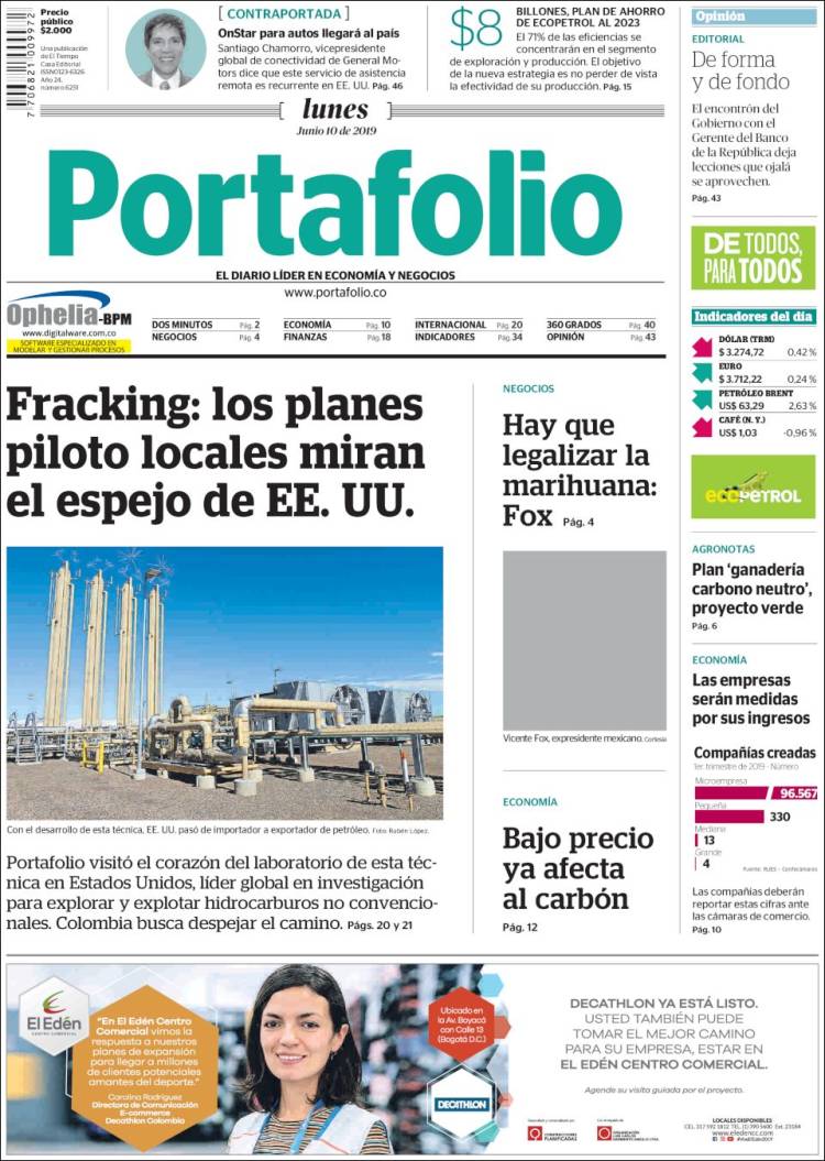 Portada de Portafolio (Colombia)