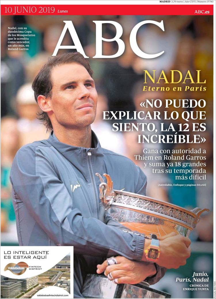 Portada de ABC (Espa&ntilde;a)