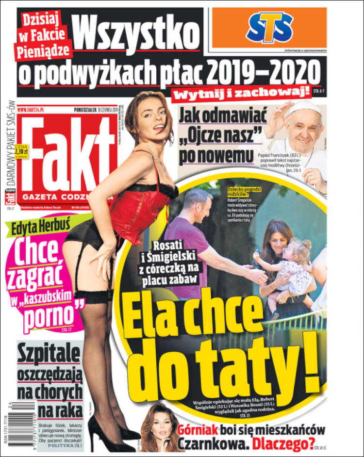 Portada de Fakt (Polonia)