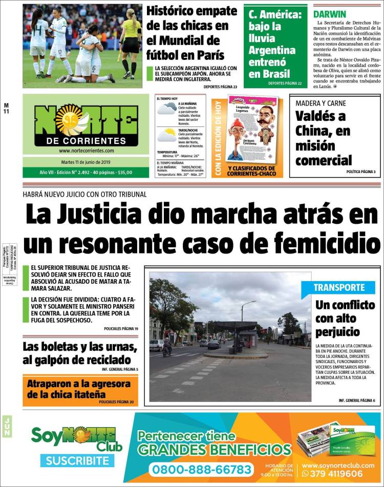 Portada de Norte Corrientes (Argentina)