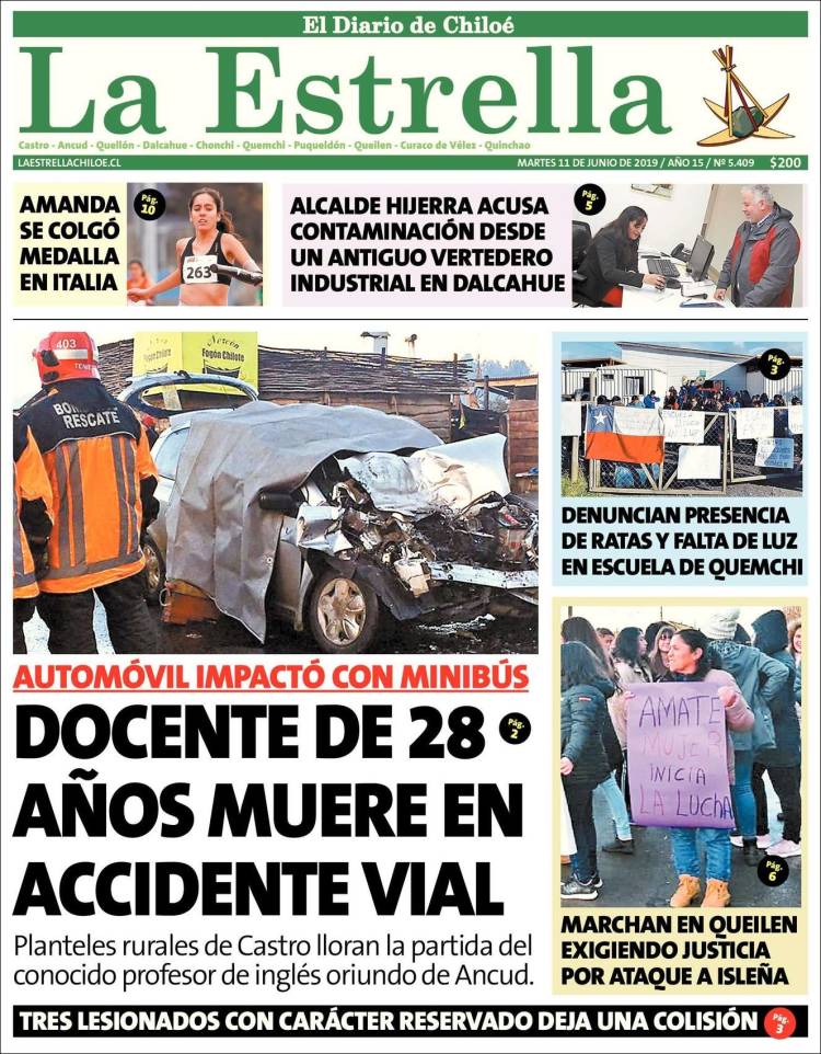 Portada de Estrella de Chiloé (Chile)