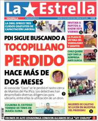 Portada de La Estrella de Tocopilla (Chile)