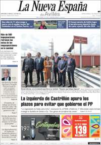 Portada de La Nueva España - Avilés (Espa&ntilde;a)