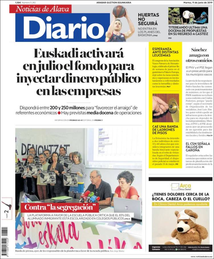 Portada de Noticias de Álava (Espa&ntilde;a)