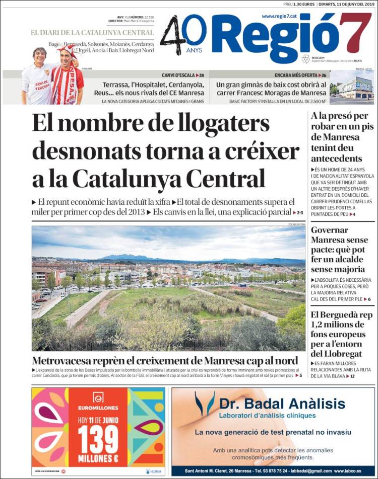 Portada de Regio7 (Espa&ntilde;a)