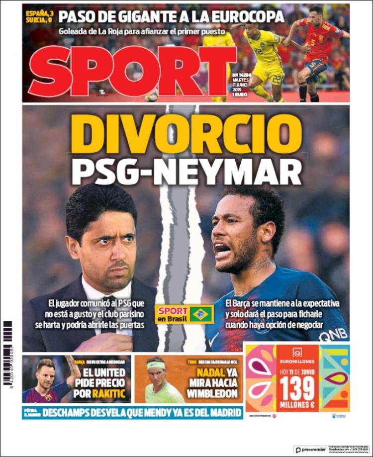 Portada de Sport (Espa&ntilde;a)