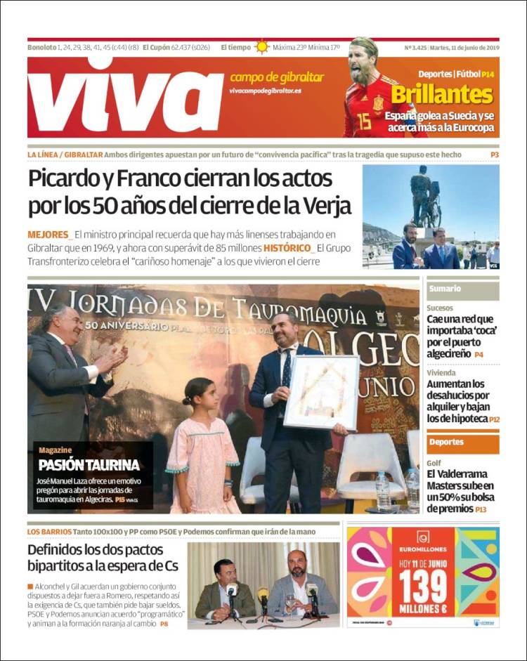 Portada de Viva Campo de Gibraltar (Espa&ntilde;a)