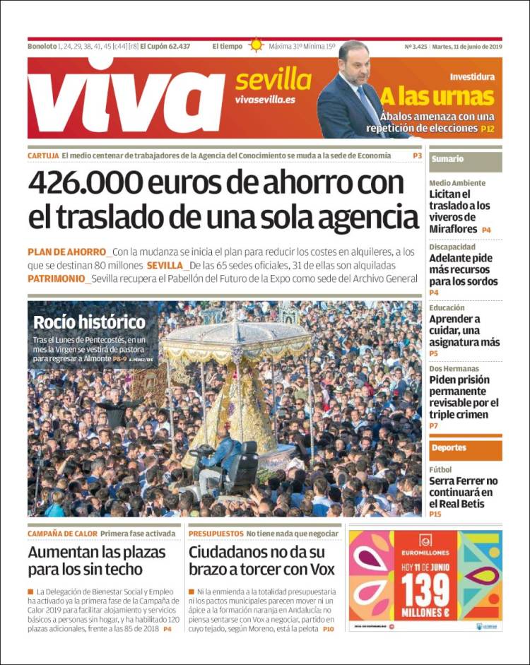 Portada de Viva Sevilla (Espa&ntilde;a)