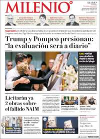 Portada de Milenio (México)