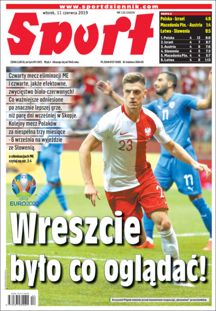 Portada de Katowicki Sport (Polonia)