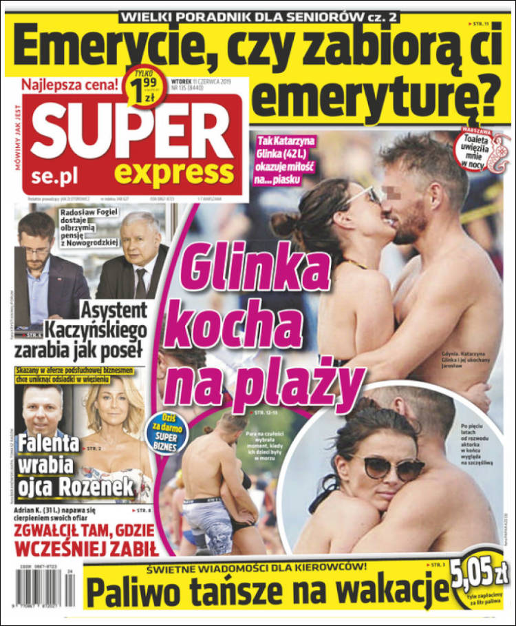 Portada de Super Express (Polonia)