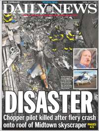 Portada de Daily News - New York (USA)