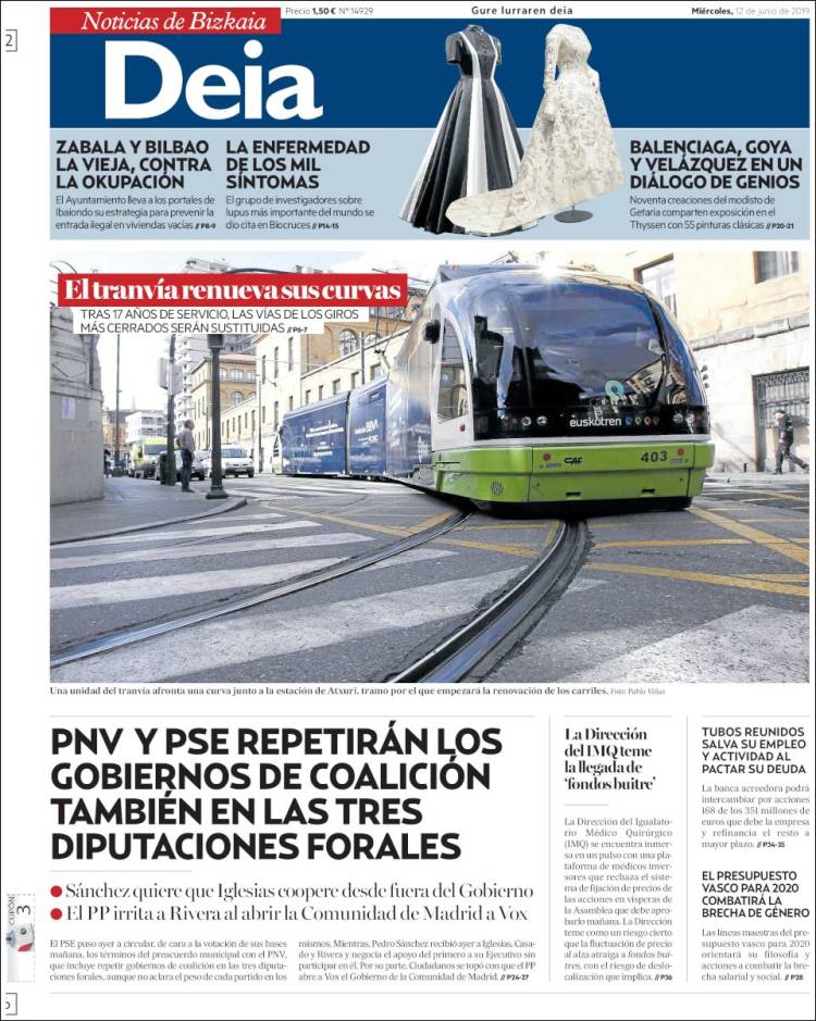 Portada de Deia (España)