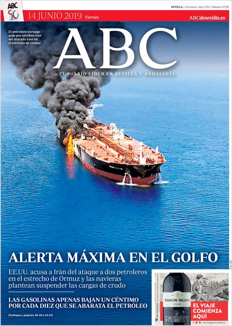 Portada de ABC - Sevilla (Spain)