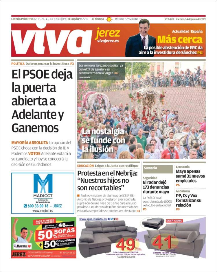 Portada de Información - Jerez (Spain)