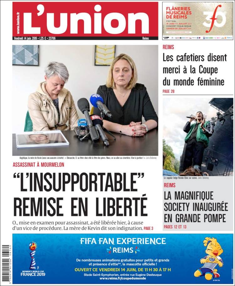 Portada de L'Union (France)