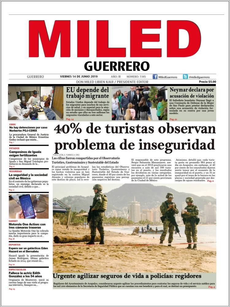 Portada de Miled - Guerrero (México)