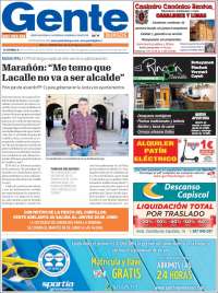 Portada de Gente en Burgos (España)