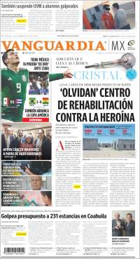 Portada de Vanguardia (Mexico)