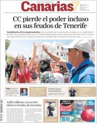 Portada de Canarias 7 (España)