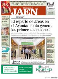 Portada de Diario Jaén (Spain)