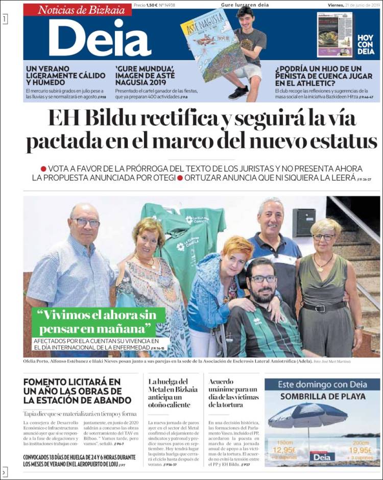 Portada de Deia (España)